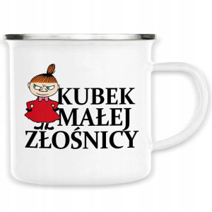 KUBEK STALOWY Śmieszny Prezent Dużo WZORÓW MAŁA MI