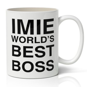 Kubek The Office The World's Best Boss Twoje Imie