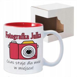 Kubek Twoje Imię Wzór Prezent Dla Fotografki 01