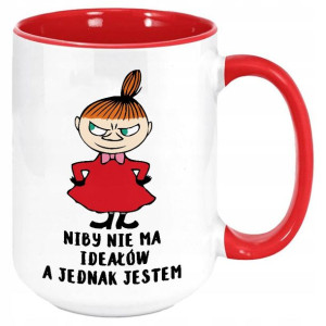 KUBEK Wnętrze Ucho CZERWONE MAŁA MI 04 prezent