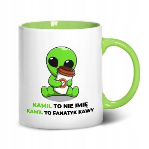 KUBEK Wnętrze Ucho zielone ALIEN 30 prezent+gratis