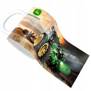 KUBEK z nadrukiem JOHN DEERE Pełen ZADRUK Wzory