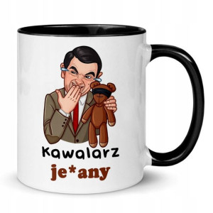 KUBEK Zabawny PREZENT Wiele WZORÓW JAŚ FASOLA