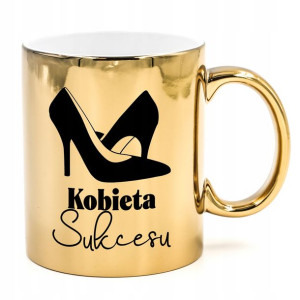 KUBEK ZŁOTY PREZENT dla SZEFOWEJ Szefa MiX Wzorów