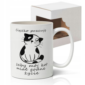 ŚMIESZNY KUBEK DO PRACY 04 prezent +gratis