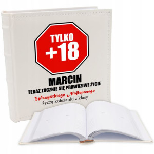 ALBUM Śmieszny Prezent na 18 URODZINY Twoje IMIĘ