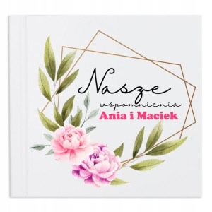 ALBUM SZYTY na zdjęcia Prezent na ROCZNICĘ IMIONA