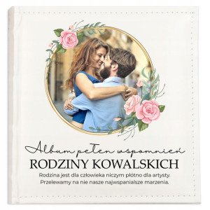ALBUM SZYTY na ZDJĘCIA Własne Nazwisko MiX Wzorów