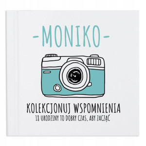 ALBUM SZYTY Prezent na 18 URODZINY Wiele WZORÓW