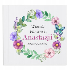 ALBUM SZYTY Prezent na WIECZÓR PANIEŃSKI Wzory