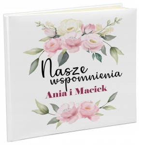 ALBUM Szyty Ślubny Prezent na ŚLUB Rocznicę Wzory