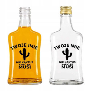 Butelka 200ml Śmieszny Prezent Na Różne Okazje Mix