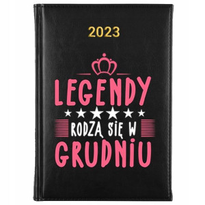 KALENDARZ A5 2023 LEGENDY rodzą się W GRUDNIU MiX