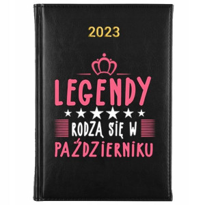 Kalendarz A5 2023 Legendy Rodzą Się W Październiku