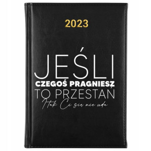 KALENDARZ A5 2023 REGRES OSOBISTY Śmieszne Wzory