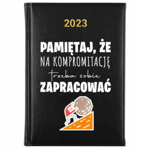 KALENDARZ A5 2023 REGRES OSOBISTY Śmieszne Wzory
