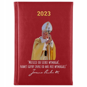 KALENDARZ Dzienny A5 2023 Chrześcijańskie Wzory