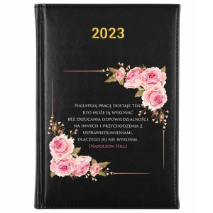 KALENDARZ Dzienny A5 2023 CYTATY Motywacyjne Wzory