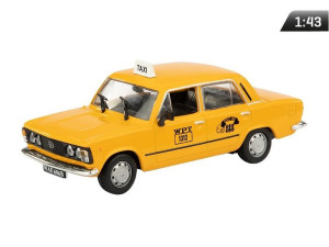 Auto Model 1:43, Fiat 125p, żółty