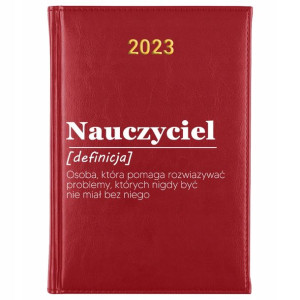 KALENDARZ Dzienny A5 2023 Definicje NAUCZYCIEL Wz