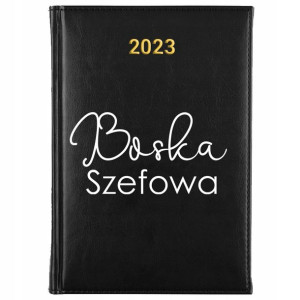 KALENDARZ Dzienny A5 2023 Prezent BOSKA SZEFOWA Wz