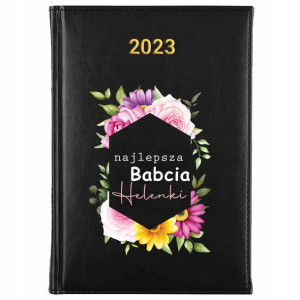 KALENDARZ Dzienny A5 2023 Prezent dla BABCI Wzory