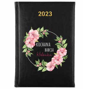 KALENDARZ Dzienny A5 2023 Prezent dla BABCI Wzory