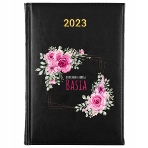 KALENDARZ Dzienny A5 2023 Prezent dla BABCI Wzory