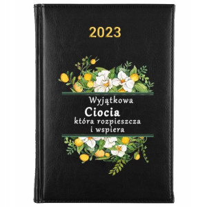 KALENDARZ Dzienny A5 2023 Prezent dla CIOCI Wzory