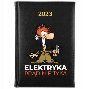 KALENDARZ Dzienny A5 2023 Prezent dla ELEKTRYKA