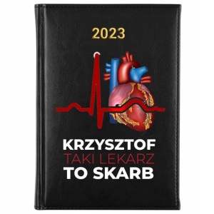 KALENDARZ Dzienny A5 2023 Prezent dla LEKARZA MiX