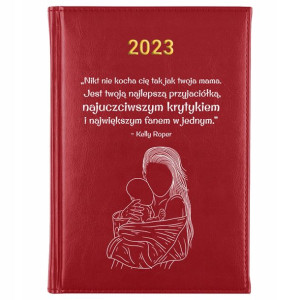 KALENDARZ Dzienny A5 2023 Prezent dla MAMY Wzory