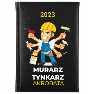 KALENDARZ Dzienny A5 2023 Prezent dla MURARZA MiX