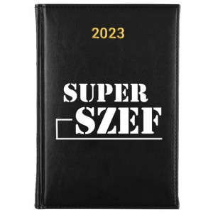KALENDARZ Dzienny A5 2023 Prezent dla SZEFA Wzory