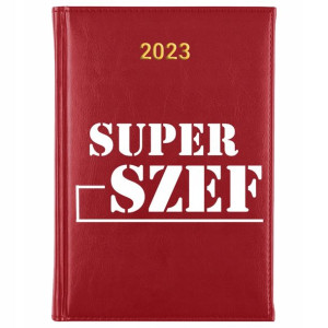 KALENDARZ Dzienny A5 2023 Prezent dla SZEFA Wzory