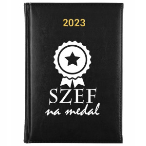 KALENDARZ Dzienny A5 2023 Prezent dla SZEFA Wzory