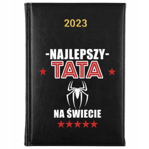 KALENDARZ Dzienny A5 2023 Prezent dla TATY WZORY
