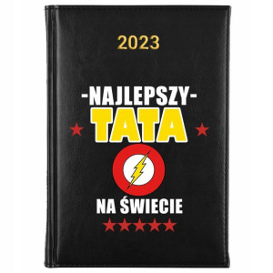 KALENDARZ Dzienny A5 2023 Prezent dla TATY WZORY