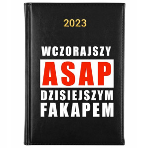 KALENDARZ Dzienny A5 2023 Prezent do PRACY Wzory