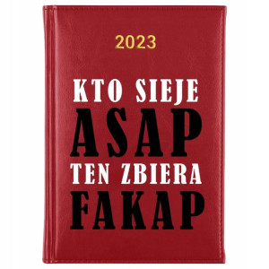 KALENDARZ Dzienny A5 2023 Prezent do PRACY Wzory