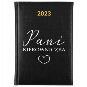 KALENDARZ Dzienny A5 2023 Prezent KIEROWNICZKA Wz