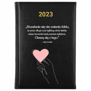 KALENDARZ Dzienny A5 2023 PRZYJAŹŃ Prezent Wzory