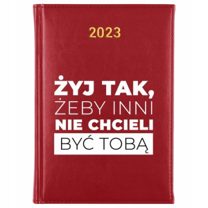 KALENDARZ Dzienny A5 2023 REGRES OSOBISTY Wzory