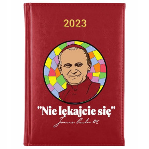 KALENDARZ Dzienny A5 2023 Religijne CYTATY Wzory