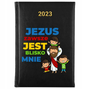 KALENDARZ Dzienny A5 2023 Religijne CYTATY Wzory