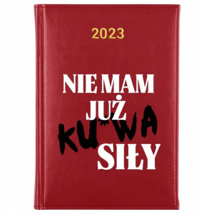KALENDARZ Dzienny A5 2023 Śmieszne TEKSTY Wzory