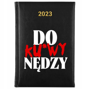 KALENDARZ Dzienny A5 2023 Śmieszne TEKSTY Wzory