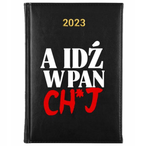 KALENDARZ Dzienny A5 2023 Śmieszne TEKSTY Wzory
