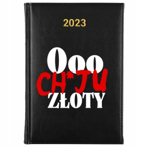 KALENDARZ Dzienny A5 2023 Śmieszne TEKSTY Wzory