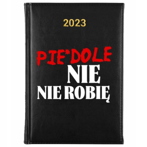 KALENDARZ Dzienny A5 2023 Śmieszne TEKSTY Wzory
